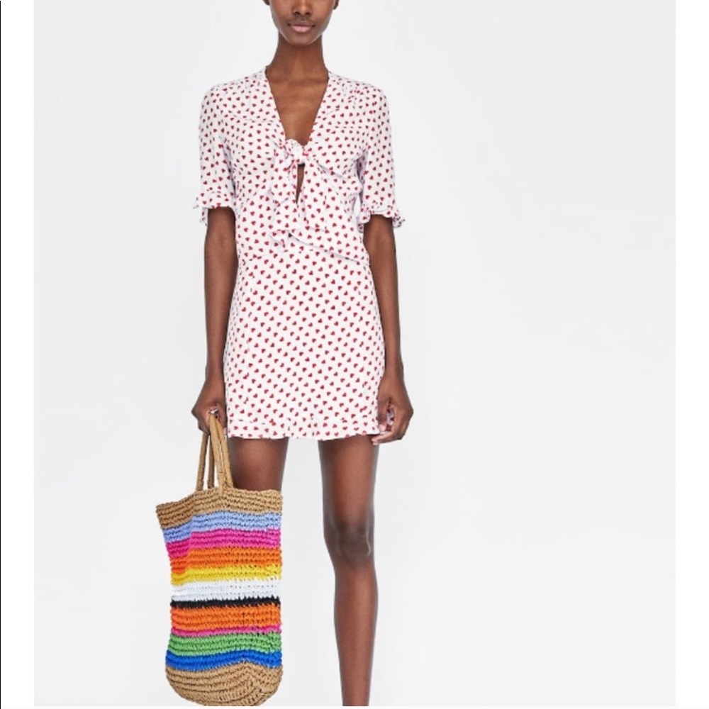 *Valentine’s* Zara - heart skirt and tie-top set
